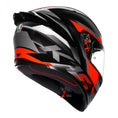 Load image into Gallery viewer, AGV Helmut AGV K1 S FASTLAP BLACK/GREY/RED HELMET - ECE 22.06