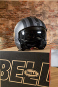 Load image into Gallery viewer, Bell Helmut Bell Broozer Free Ride Helmet - Matte Grey/Black