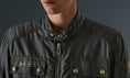 Load image into Gallery viewer, Belstaff Belstaff 4XL BELSTAFF ROBERTS 2.0 WAXED COTTON MOTORCYCLE JACKET
