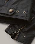 Load image into Gallery viewer, Belstaff Belstaff BELSTAFF ARIEL WAXED COTTON MOTORCYCLE JACKET - BLACK