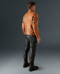 Load image into Gallery viewer, Belstaff Belstaff BELSTAFF BROOKLANDS LEATHER MOTORCYCLE JACKET - BURNT CUERO