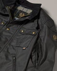 Load image into Gallery viewer, Belstaff Belstaff BELSTAFF BROOKLANDS ULTRACORE WAXED COTTON JACKET - BLACK