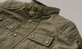 Load image into Gallery viewer, Belstaff Belstaff BELSTAFF BROOKLANDS ULTRACORE WAXED COTTON JACKET - OLIVE