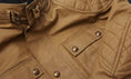 Load image into Gallery viewer, Belstaff Belstaff BELSTAFF BROOKLANDS ULTRACORE WAXED COTTON JACKET - SAND