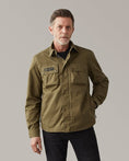 Load image into Gallery viewer, Belstaff Belstaff BELSTAFF MANSION MOTORCYCLE RIDING SHIRT - OLIVE