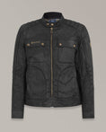 Load image into Gallery viewer, Belstaff Belstaff BELSTAFF ROBERTS WAXED COTTON VENTED MOTORCYCLE JACKET - BLACK