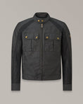Load image into Gallery viewer, Belstaff Belstaff BELSTAFF TEMPLE WAXED COTTON MOTORCYCLE JACKET - BLACK
