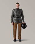 Load image into Gallery viewer, Belstaff Belstaff BELSTAFF TRIALMASTER HAND WAXED LEATHER MOTORCYCLE JACKET - ANTIQUE BLACK