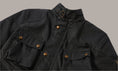 Load image into Gallery viewer, Belstaff Belstaff BELSTAFF TRIALMASTER ULTRACORE WAX COTTON MOTORCYCLE JACKET - BLACK