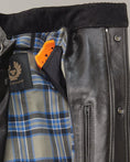 Load image into Gallery viewer, Belstaff Belstaff BELSTAFF TURNER HAND WAXED LEATHER MOTORCYCLE JACKET - ANTIQUE BLACK