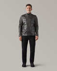 Load image into Gallery viewer, Belstaff Belstaff BELSTAFF TURNER HAND WAXED LEATHER MOTORCYCLE JACKET - ANTIQUE BLACK