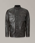 Load image into Gallery viewer, Belstaff Belstaff BELSTAFF TURNER HAND WAXED LEATHER MOTORCYCLE JACKET - ANTIQUE BLACK