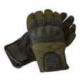 Load image into Gallery viewer, Belstaff Belstaff Small BELSTAFF HAMPSTEAD GLOVES BLACK/FOREST GREEN
