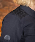 Load image into Gallery viewer, Biker Torque Australia Brand: Ixon IXON EXHAUST WOMENS TEXTILE JACKET - BLACK