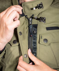 Load image into Gallery viewer, Biker Torque Australia Brand: Ixon Medium IXON EXHAUST WOMENS TEXTILE JACKET - KHAKI