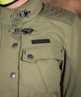 Load image into Gallery viewer, Biker Torque Australia Brand: Ixon Medium IXON EXHAUST WOMENS TEXTILE JACKET - KHAKI