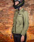 Load image into Gallery viewer, Biker Torque Australia Brand: Ixon Medium IXON EXHAUST WOMENS TEXTILE JACKET - KHAKI