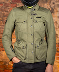 Load image into Gallery viewer, Biker Torque Australia Brand: Ixon Medium IXON EXHAUST WOMENS TEXTILE JACKET - KHAKI