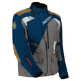 Load image into Gallery viewer, Biker Torque Australia Brand: Scott SCOTT DUALRAID DRYO BLUE/TITANIUM GREY WATERPROOF ADVENTURE TEXTILE JACKET