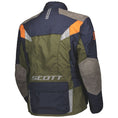 Load image into Gallery viewer, Biker Torque Australia Brand: Scott SCOTT DUALRAID DRYO NIGHT BLUE/MOSS GREEN WATERPROOF ADVENTURE TEXTILE JACKET