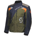 Load image into Gallery viewer, Biker Torque Australia Brand: Scott SCOTT DUALRAID DRYO NIGHT BLUE/MOSS GREEN WATERPROOF ADVENTURE TEXTILE JACKET