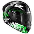 Load image into Gallery viewer, Biker Torque Australia BRAND: Shark SHARK D SKWAL 2 PENXA BLACK/GREEN/YELLOW HELMET