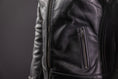 Load image into Gallery viewer, Biker Torque Segura Segura Romeo Mens Leather Motorcycle Jacket - Black / White