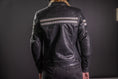 Load image into Gallery viewer, Biker Torque Segura Segura Romeo Mens Leather Motorcycle Jacket - Black / White