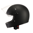 Load image into Gallery viewer, Eldorado Helmut ELDORADO E70 RETRO MATT BLACK HELMET