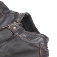 Load image into Gallery viewer, Helstons HELSTONS HELSTONS ACE LEATHER MOTORCYCLE JACKET - OLDIES BROWN