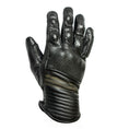 Load image into Gallery viewer, Helstons HELSTONS HELSTONS CORPORATE SUMMER LEATHER MOTORCYCLE GLOVE - BLACK