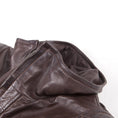 Load image into Gallery viewer, Helstons HELSTONS HELSTONS HUNT LEATHER JACKET - RAG BROWN