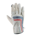 Load image into Gallery viewer, Helstons HELSTONS HELSTONS JEFF SUMMER LEATHER GLOVE 4WAYS BEIGE/BLUE/RED
