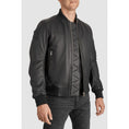 Load image into Gallery viewer, Pando Moto Pando Moto PANDO MOTO FALCON LEATHER AVIATOR JACKET