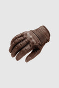 Load image into Gallery viewer, Pando Moto Pando Moto PANDO MOTO ONYX BROWN 02 LEATHER MOTRCYCLE GLOVES