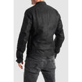 Load image into Gallery viewer, Pando Moto Pando Moto Small PANDO MOTO TATAMI LT 01 LEATHER JACKET BLACK
