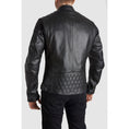 Load image into Gallery viewer, Pando Moto Pando Moto XL PANDO MOTO TWIN LEATHER JACKET BLACK