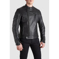Load image into Gallery viewer, Pando Moto Pando Moto XL PANDO MOTO TWIN LEATHER JACKET BLACK