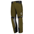 Load image into Gallery viewer, Scott Pants SCOTT DUALRAID DRYO OLIVE GREEN BLACK WATERPROOF ADVENTURE TEXTILE PANTS