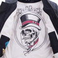 Load image into Gallery viewer, close up of inside of Segura SEGURA ETERNAL MOTORCYCLE JACKET GREY