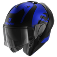 Load image into Gallery viewer, Shark Helmut Medium SHARK EVO ES KEDJE MATT BLUE/BLACK FLIP UP MODULAR HELMET (Size: MEDIUM)