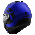 Load image into Gallery viewer, Shark Helmut Medium SHARK EVO ES KEDJE MATT BLUE/BLACK FLIP UP MODULAR HELMET (Size: MEDIUM)