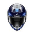 Load image into Gallery viewer, Shark Helmut SHARK SKWAL I3 RHAD BLACK/CHROME/BLUE HELMET