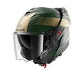 Load image into Gallery viewer, Shark Helmut XL SHARK OXO SIKTER MATT GREEN CHROME GOLD HELMET (Size: XL)