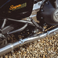 Load image into Gallery viewer, TEC BIKE PARTS Hard Parts Black TEC Mid or Rear Mount Foot Rests for Super Meteor 650