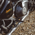 Load image into Gallery viewer, TEC BIKE PARTS Hard Parts Black TEC Mid or Rear Mount Foot Rests for Super Meteor 650