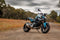 BMW F900R on dirt road