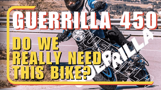 Royal Enfield Guerrilla 450 about to be released