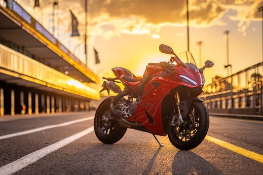 Ducati Panigale V2S on track