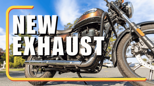 Royal Enfield Meteor 350 gets a new exhaust